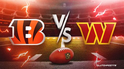 Where to watch bengals vs commanders - The Cincinnati Bengals preseason is already almost over as they travel to Maryland to face off against the Commanders Saturday in their final game before the 2023 regular season begins.. The Bengals defensive starters were on the field together for one drive last week against the Atlanta Falcons. Joseph Ossai ended that drive by …